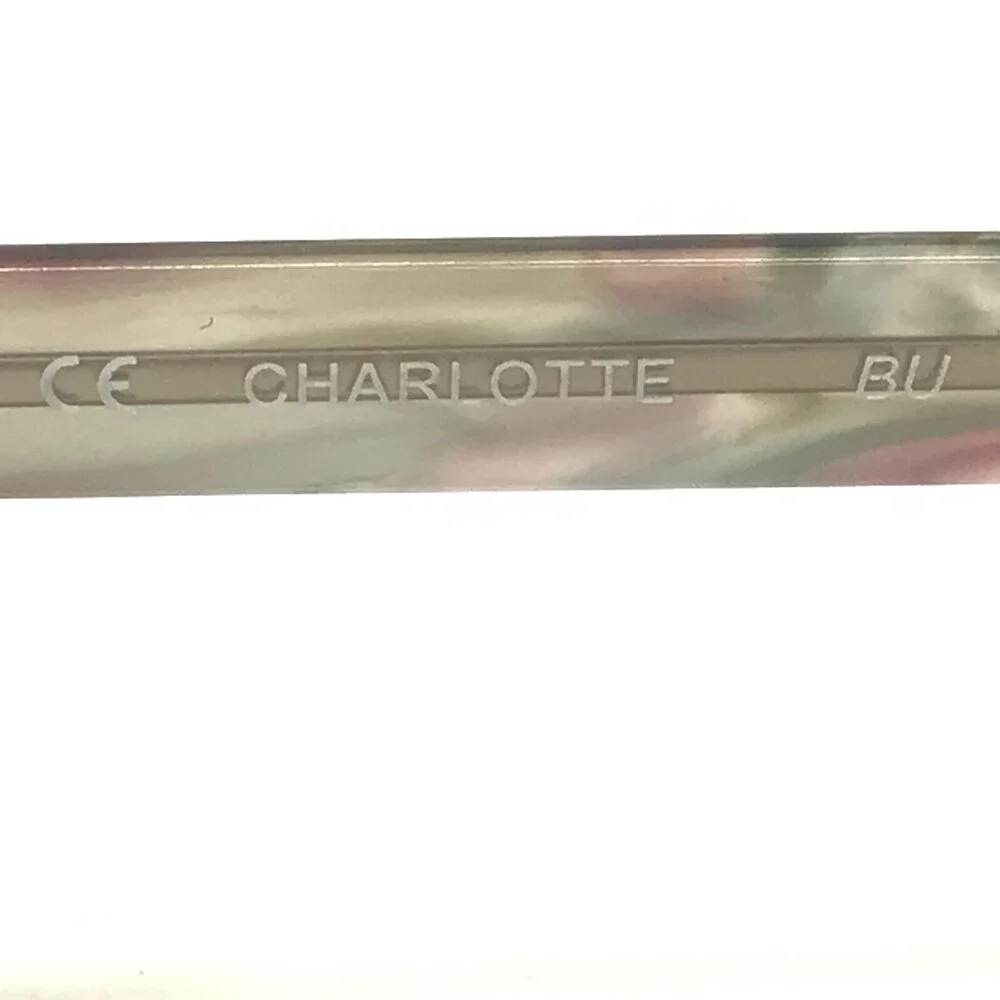 Bloom Optics Eyeglasses Frames CHARLOTTE BU Red Gray Green Marble Arms 49-17-140